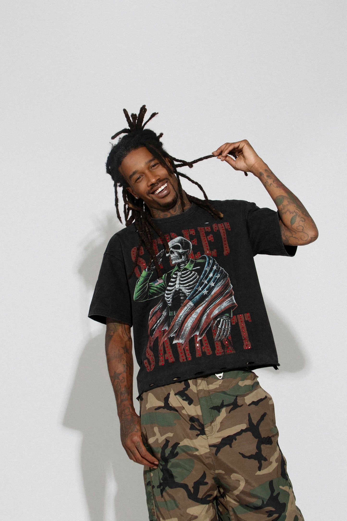 Warfare Rhinestone Shirt